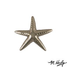 Starfish Door Knocker, Nickel Silver (Standard)
