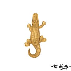 Alligator Door Knocker, Brass (Standard)