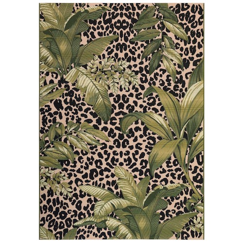 Liora Manne Marina Safari Indoor/Outdoor Rug Green 8'10"X11'9"