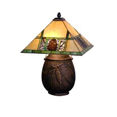 19.5" H Pinecone Ridge Table Lamp