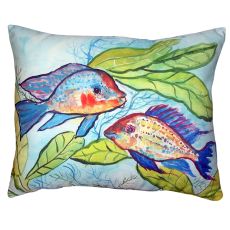 Pair Of Fish No Cord Pillow