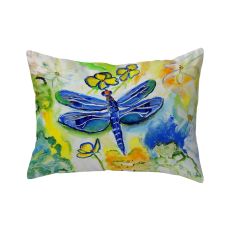 Dragonfly'S Garden No Cord Pillow 16X20