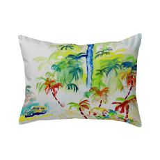 Colorful Palms No Cord Pillow 16X20