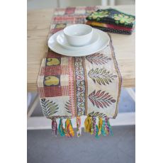 Assorted Kantha Table Runners, Set of 4