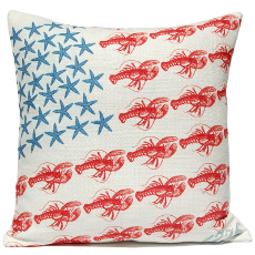 Stars & Lobsters Pillow