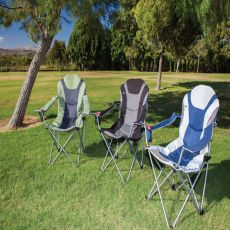 Reclining Camping Chair - Sage Green