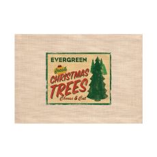 Signs Of Christmas 14X20 Placemat