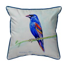 Blue Grosebeak Small Pillow 11X14