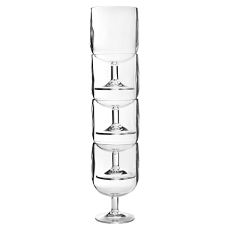 Stackable Wine Glasses Set Of 4