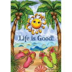 Life Is Good, Sunsation Garden Dura Soft Flag