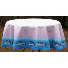 School Of Fish  Round Table Cloth