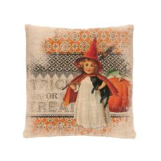 Victorian Halloween 18X18 Pillow