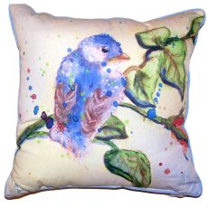 Betsy'S Blue Bird Extra Large Pillow