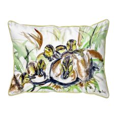 Ducklings  Indoor/Outdoor Extra Large Pillow 20X24