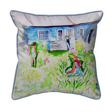 Front Yard Garden  Indoor/Outdoor Extra Large Pillow 22X22