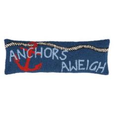 Anchors Aweigh Elongated Hook Pillow