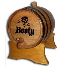 Pirate Booty Oak Barrel