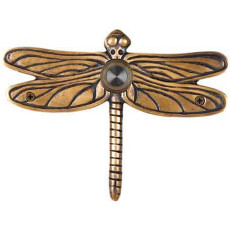 Dragonfly Brass Doorbell
