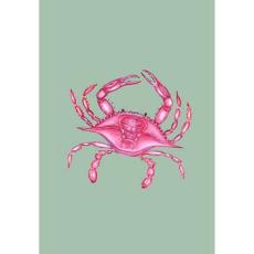 Pink Crab Designer Flag