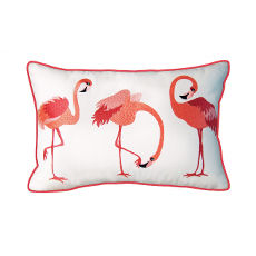 Flamingos Indoor Outdoor Pillow
