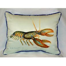 Lobster Large Indoor Outdoor Pillow