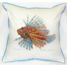 Lion Fish Indoor Outdoor Pillow