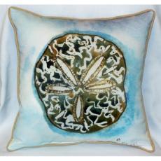 Sand Dollar Outdoor Pillow