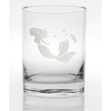 Mermaid DOF Set of 4 Glasses