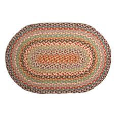 Beach Cottage Multicolored Braided Rug