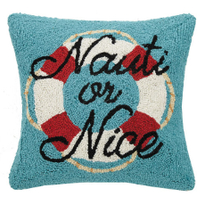 Nauti or Nice Hook Pillow
