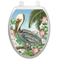 Pelican Toilet Seat Decoration