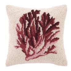 Red Coral I Hook Pillow
