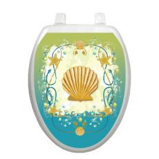 Shell Game Toilet Seat Decoration