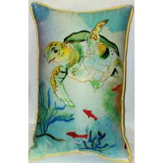 Sea Turtle Indoor Outdoor Pillow