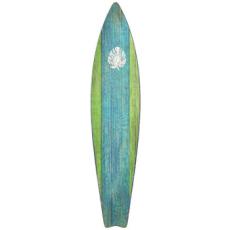Surfboard Wall Art - Green