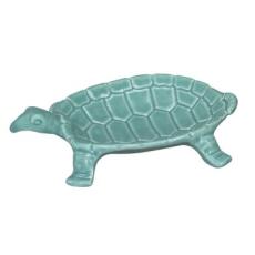 Small Turtle Dish, Turquoise