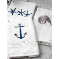 Nautical Terry Towel 12"x19"