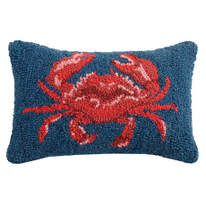 Crab Rectangle Hook Pillow
