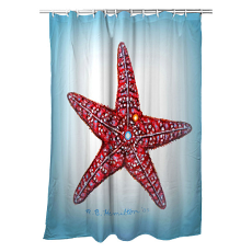 Starfish Shower Curtain