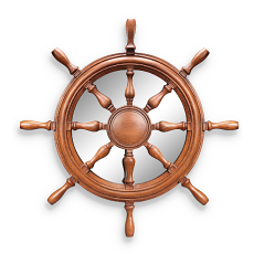 Ships Wheel Wall Millor