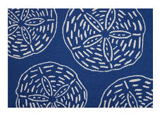 SAND DOLLAR HOOK RUG 2X3' 100% WOOL