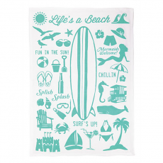 Life'S A Beach Kitchen Towel