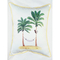 Monkey And Palm Indoor Outdoor Pillow