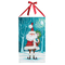 Santa And Owl Canvas Banner