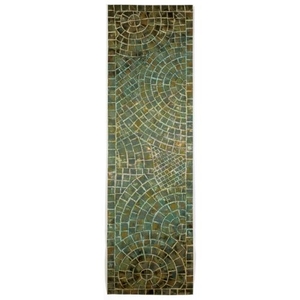 Arch Tile Lapis Rug 27" X 8'