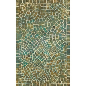 Arch Tile Lapis Rug 42" X 66"