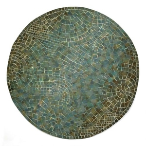 Arch Tile Lapis Rug 8' X 8'