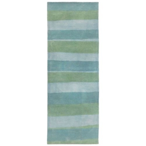 Stripes Sea Breeze Rug 27" X 8'