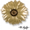 Sunflower In Bloom Door Knocker-Brass/Bronze