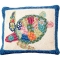 Patchwork Sea Turtle Pillow